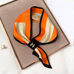 Equestrian Orange Striped H