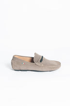 Italian Driving Loafer Stampa Fibbia Corda