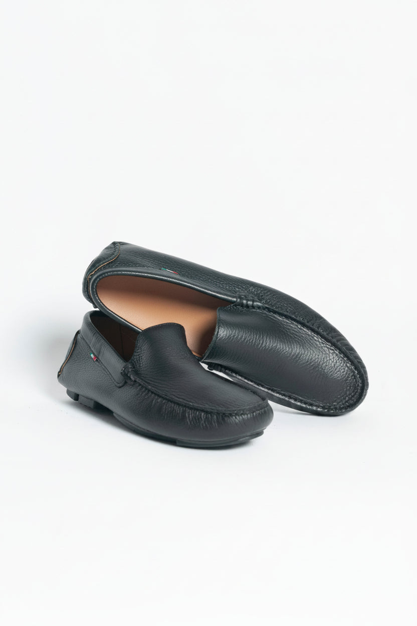Italian Driving Loafer Basic Pelle