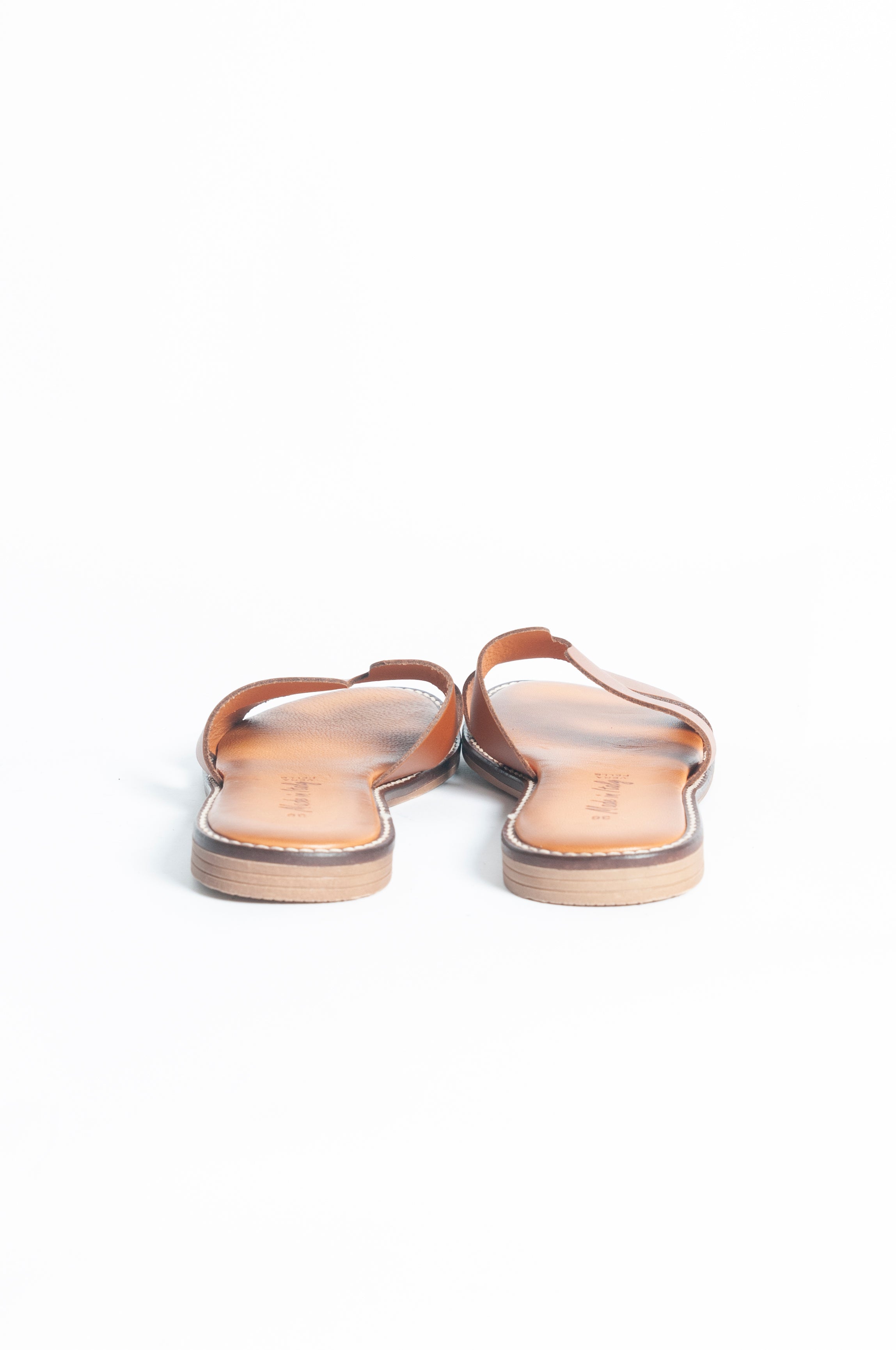 Summer Leather Slide