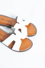 Summer Leather Slide