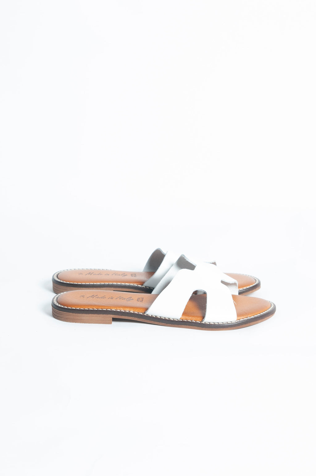 Summer Leather Slide