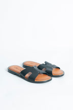 Summer Leather Slide