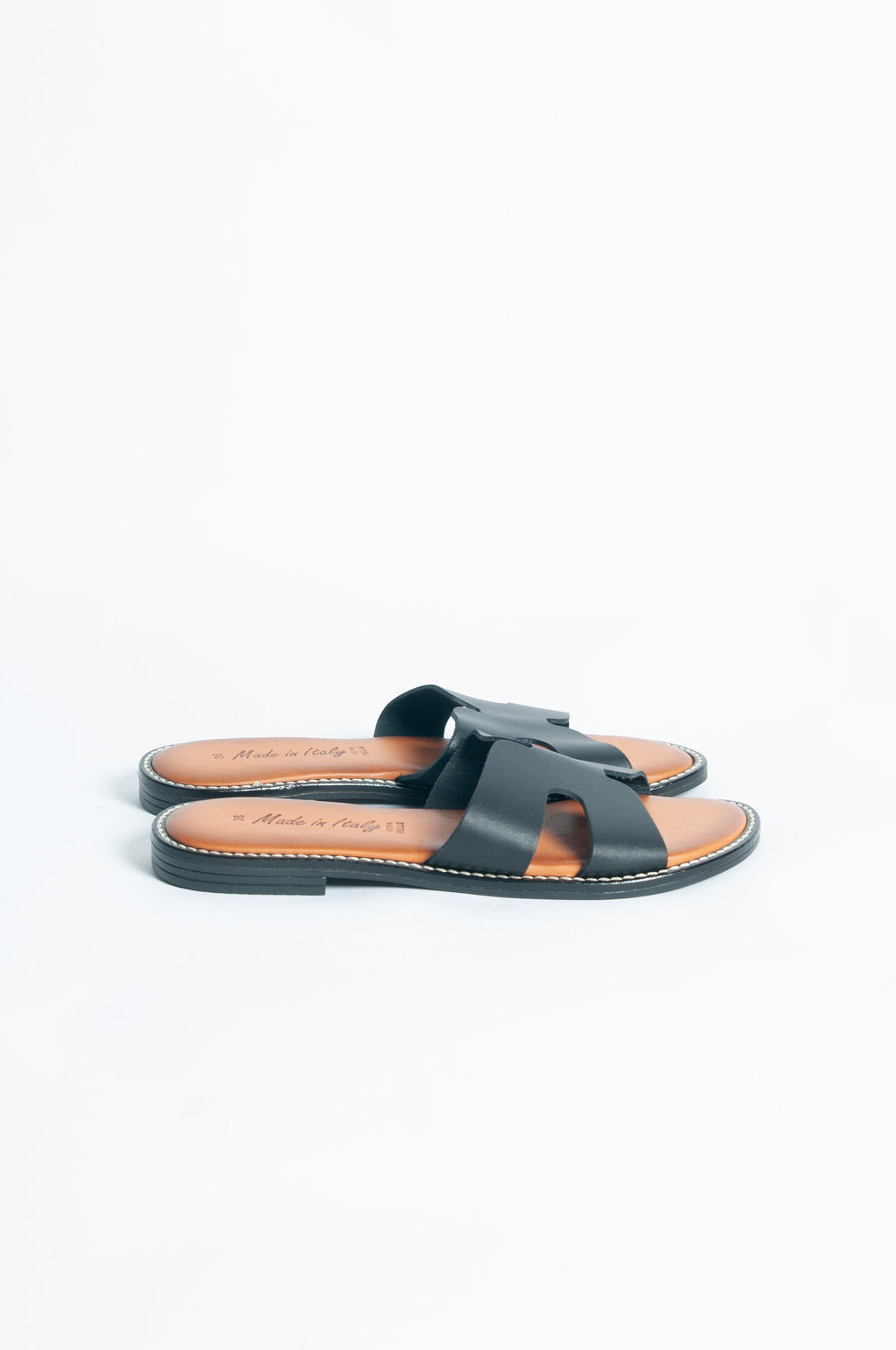 Summer Leather Slide