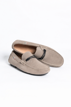 Italian Driving Loafer Stampa Fibbia Corda
