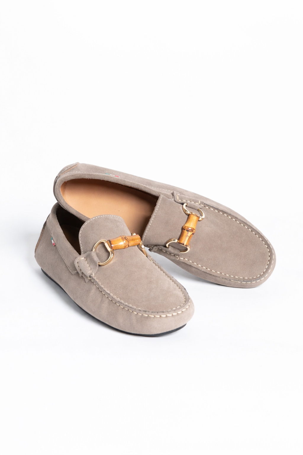Italian Driving Loafer Basic Fibbia Bamboo
